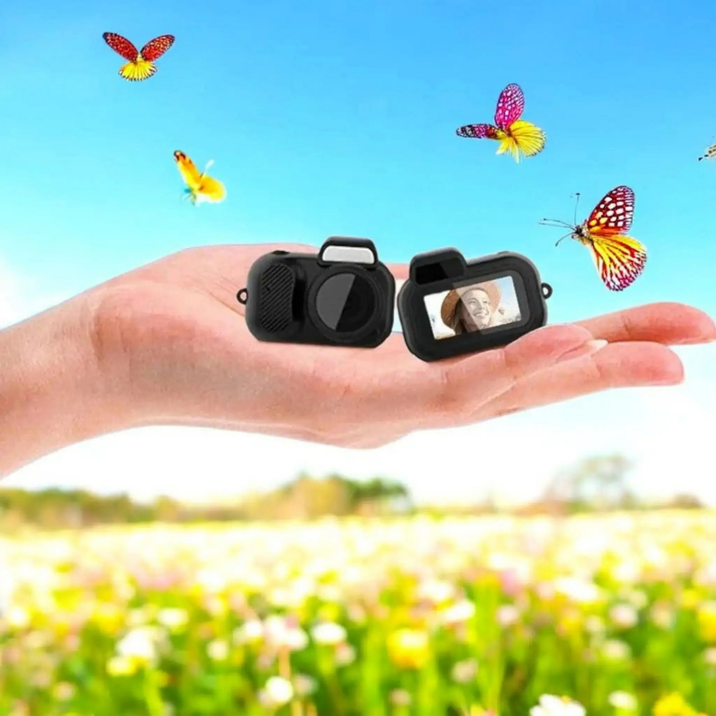 8 filtres créatifs mini caméra 1080P personnalisation - Gadjet-maison