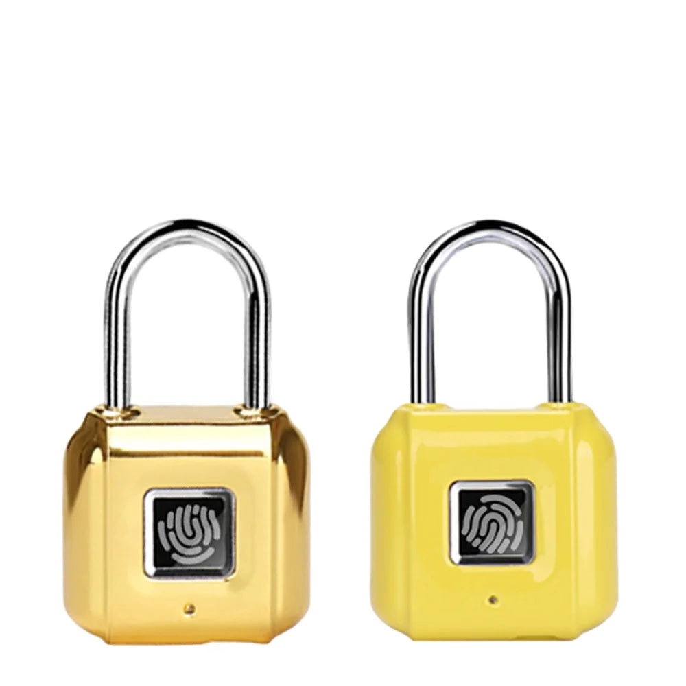 Cadenas intelligent biométrique sans clé reconnaissance empreinte digitale rapide antivol. Gdajet-maison