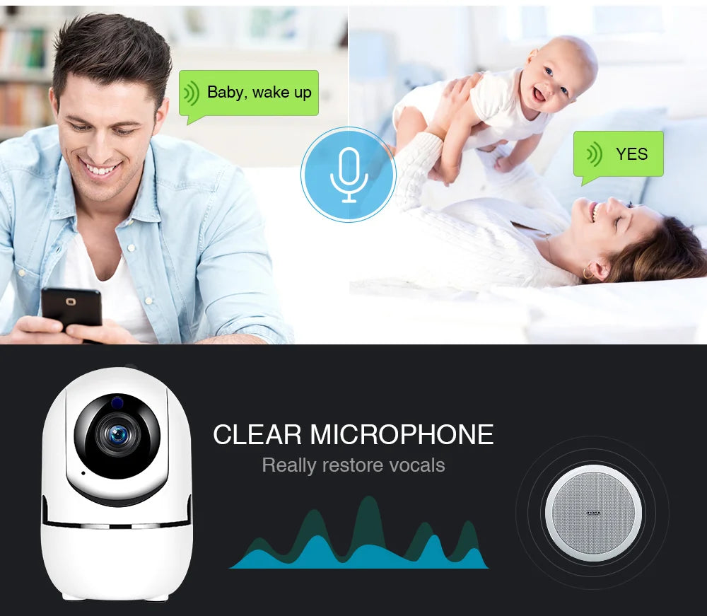 Caméra WiFi PT Suniseepro - Fonctionnalités intelligentes et surveillance à distance. Gadjet-maison