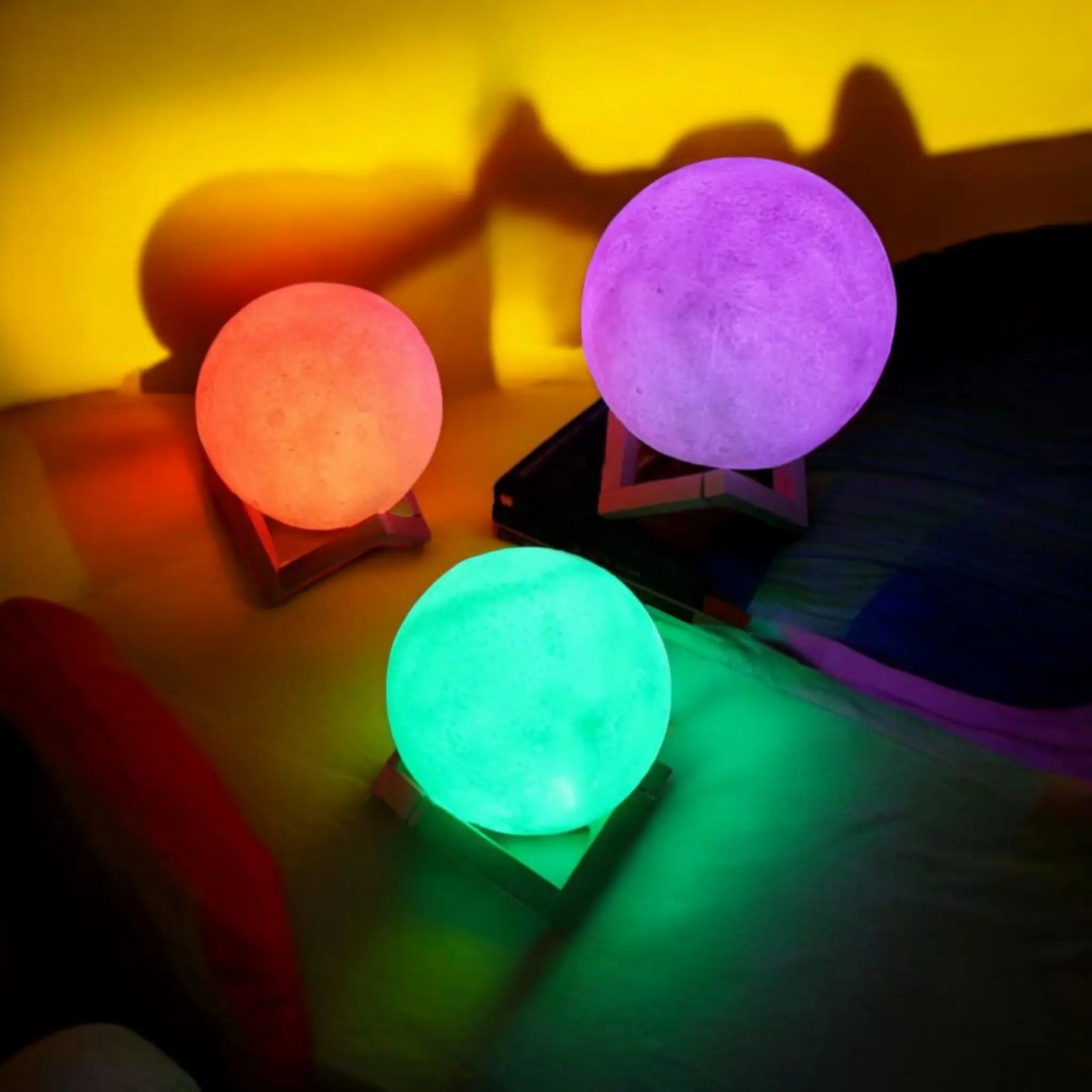 Éclairage LED nocturne motifs étoiles lumineux Gadjet-maison