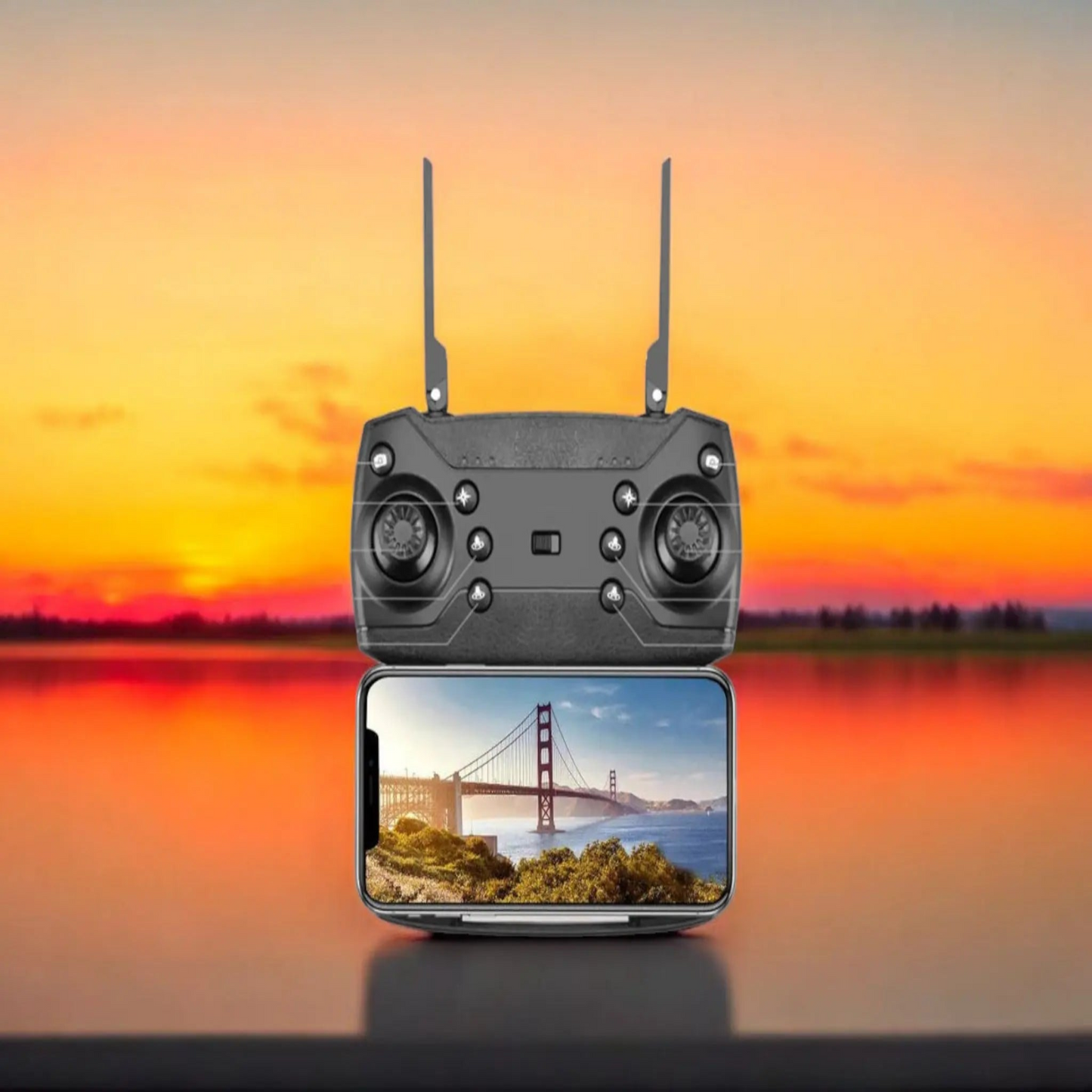 Drone WiFi télécommande longue portée FPV temps réel Gadjet-maison