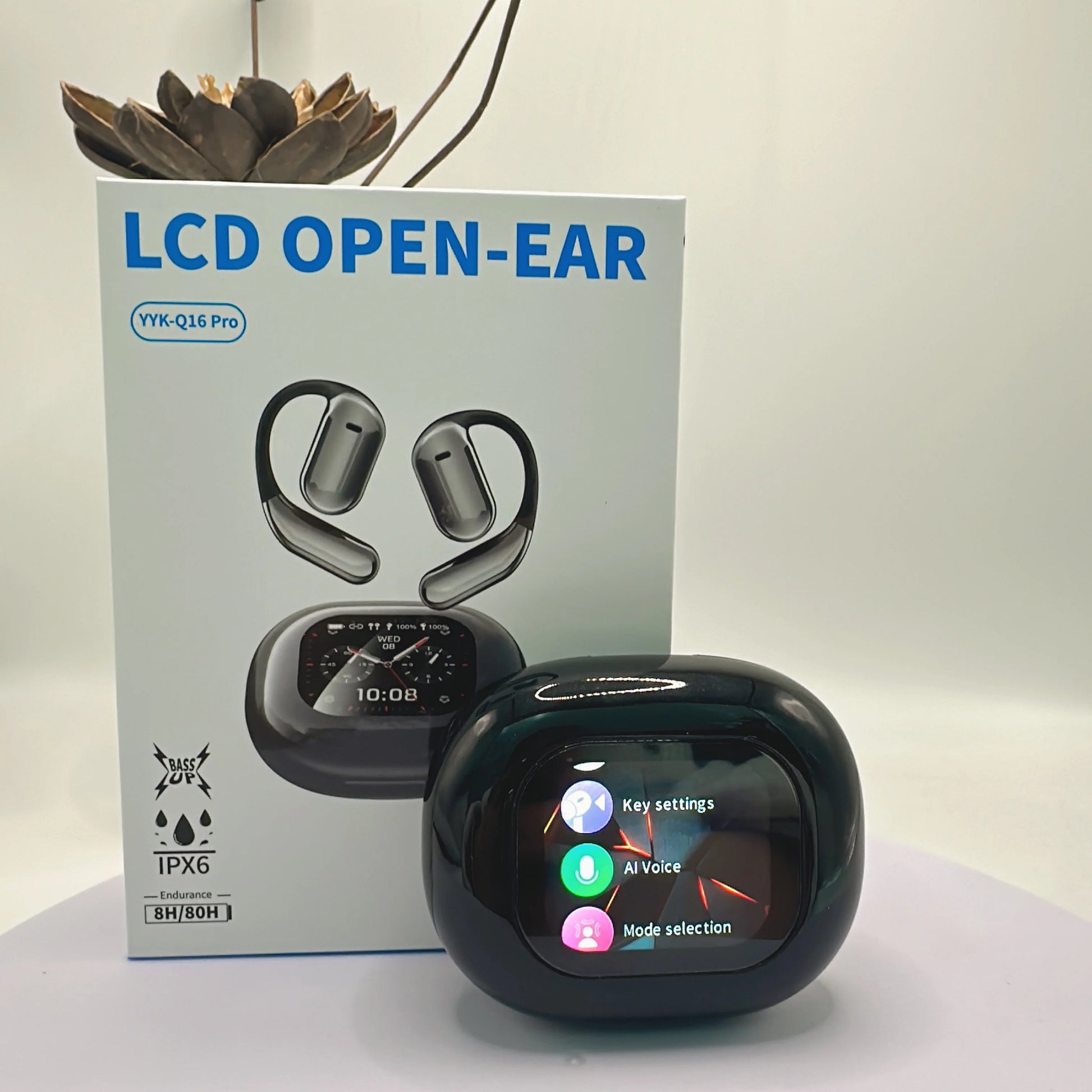 Écouteurs intelligents YYK-Q16 Pro AI traduction instantanée Bluetooth 5.3 IPX5. Gdajet-maison