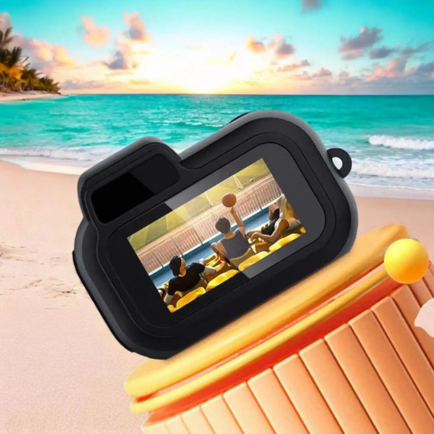 Mini caméra de poche 1080P format reflex portable pour action et surveillance - Gadjet-maison