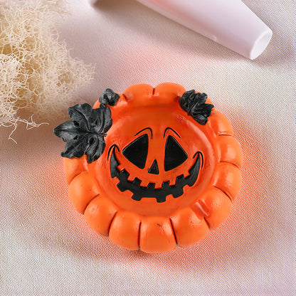 Cendrier citrouille Halloween - vue d'ensemble de la décoration . Gadjet-maison
