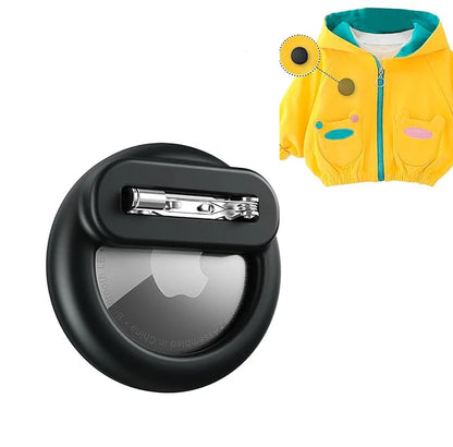  Étui Noir AirTag soupe en silicone