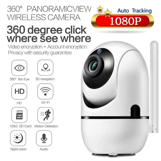 Caméra surveillance bébé WiFi compacte - Design mini élégant pour maison connectée. Gadjet-maison