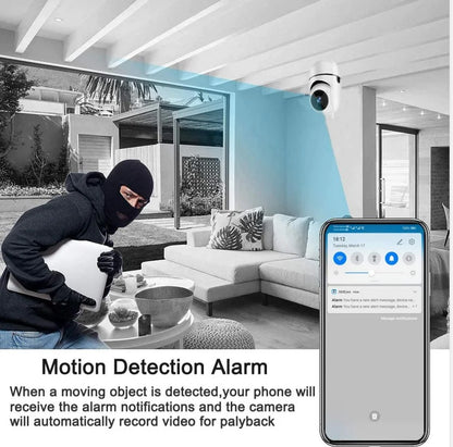 Caméra mini WiFi 2MP - Surveillance discrète pour bébé et sécurité domestique. Gadjet-maison