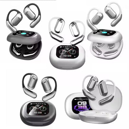 Écouteurs sans fil YYK-Q16 Pro AI avec boîtier de charge écran tactile couleur. Gadjet-maison