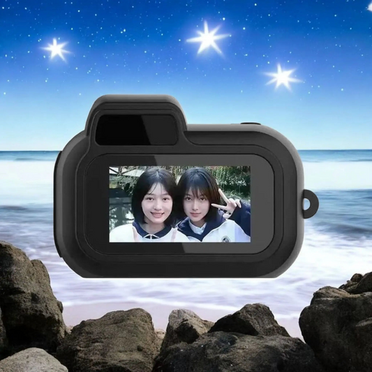 Mini caméra 1080P HD format poche vue principale - Gadjet-maison