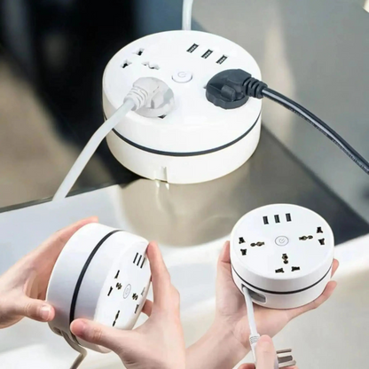 Multiprise intelligente EU avec ports USB pour maison connectée - Gadjet-maison