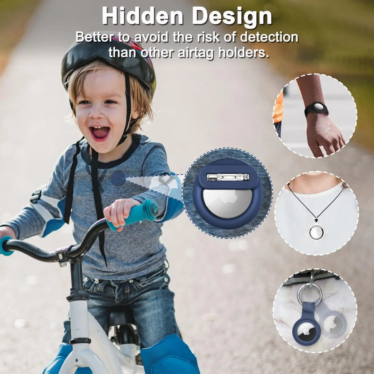  Étui AirTag étanche pour utilisation quotidienne enfants. Gadet-maison